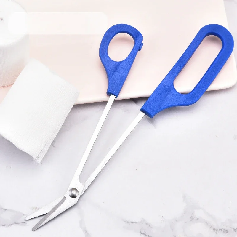 1PC Forbici per pedicure Strumenti per la cura con estensione curva 21 cm Taglierina Clipper Manico lungo Rimozione della pelle morta dura e spessa