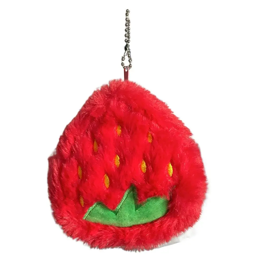 

Cartoon Fruit Coin Purse Pineapple Watermelon Stawberry Orange Bag Hanging Ornament Storage Packet Keyrings Plush Doll Pendant