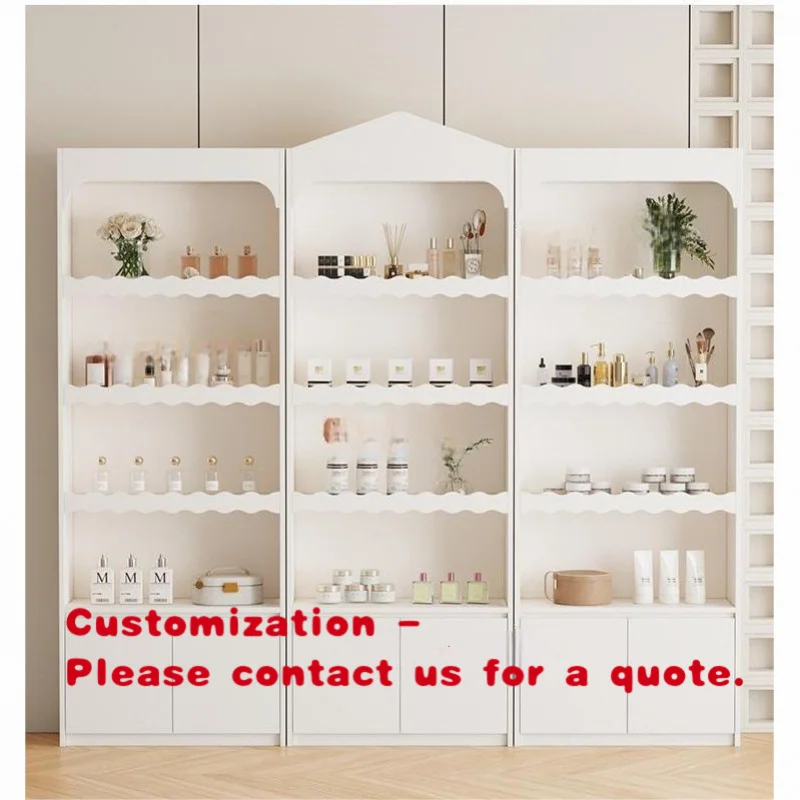 custom.Beauty Salon Cosmetic Display Cabinets Skin Care Products Display Cabinets Direct Broadcast Room Display Cabinets