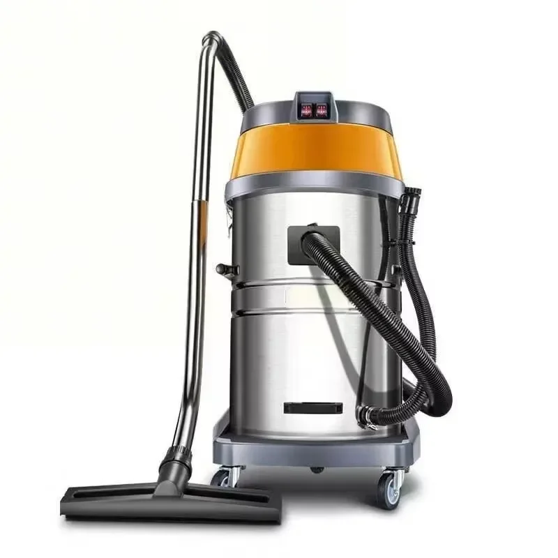 for 70 Liters Wet and Dry Industrial Vacuum Cleaner High Power Commercial and Automotive Cleaners