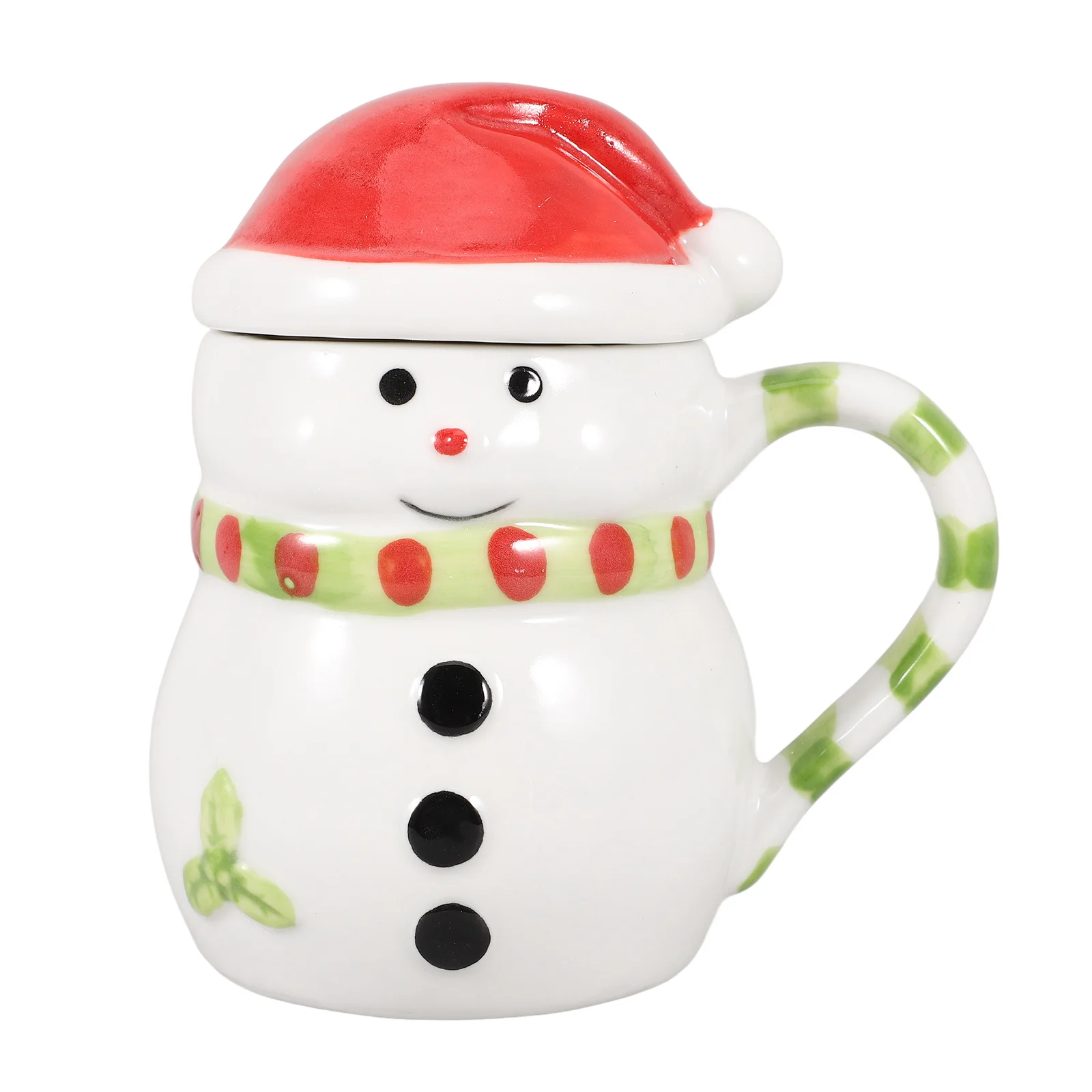 

Winter Christmas Coffee Mugs Color Cute Theme before with Lid Holiday Ceramic Cup Water