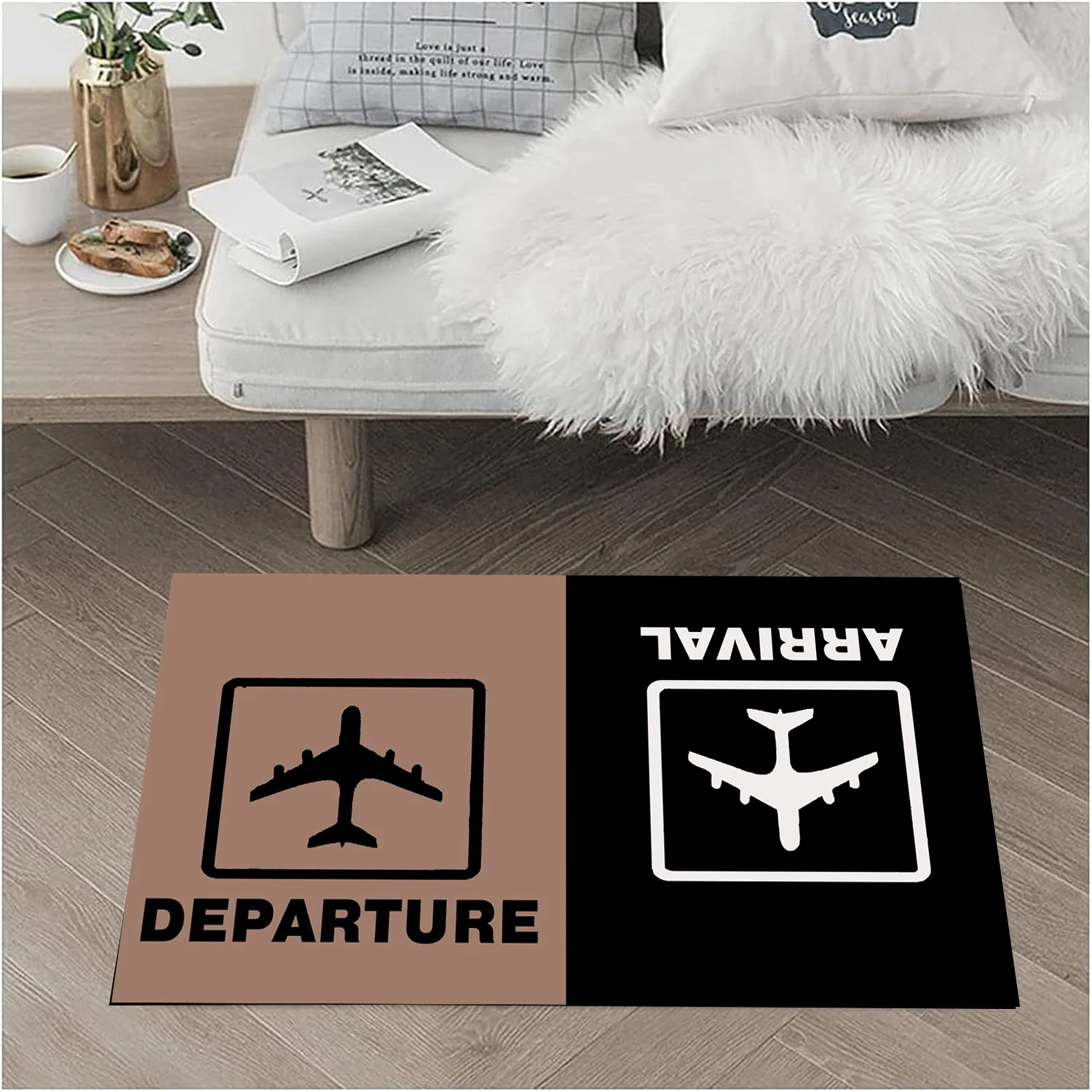 

Коврик для двери Hola Y'all, резиновый нескользящий коврик для входа, напольный коврик, коврик для балкона, забавный домашний декор, домашний коврик 23,6 x 15,7 дюймов