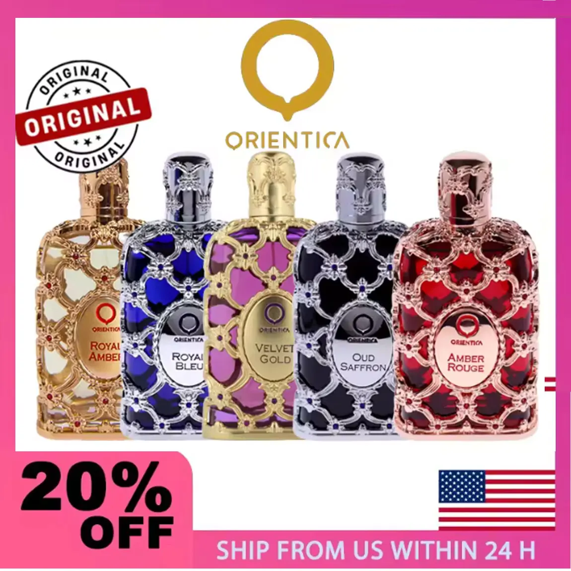 

Спрей для парфюмерии Orientica, 2,7 унции/80 мл | Роскошный аромат унисекс с янтарем и водорослями, стойкий аромат, лучший подарок