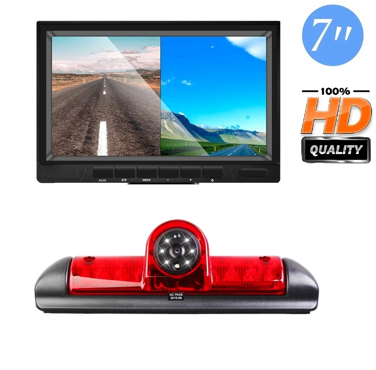 HD 3rd Brake Light Rear Reversing Backup Camera for Van Citroen JUMPER III / Fiat DUCATO X250 / Citroen Relay Peugeot BOXER III