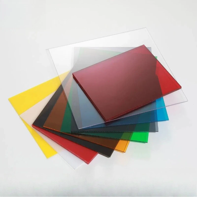 Colorful Acrylic Board Colored Plastic Sheet 100x100-300x400mm Thick 2-5mm DIY Building Model Craft Picture Frame Processing