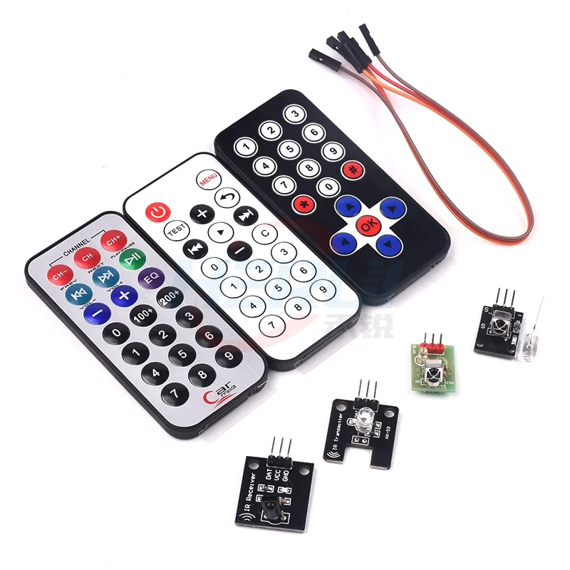 Infrared remote control receiving module Emitter sensor Infrared receiver vehicle MP3 51 MCU HX1838