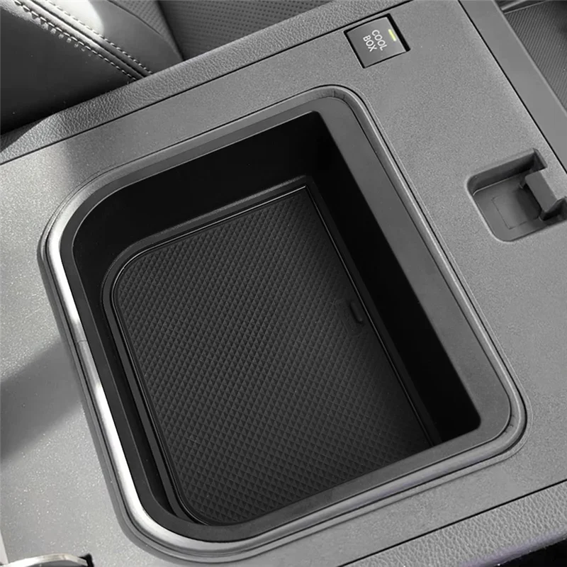 وحدة تحكم مركزية لتنظيم صندوق التبريد لسيارة Toyota Land Cruiser Prado 250 2024 2025 صندوق تخزين مسند الذراع (صندوق تبريد مناسب فقط)