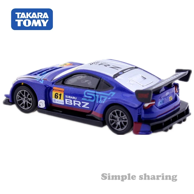 Takara Tomie Premium 18 Subaru Brz R & D Sport Schaal 1/60 Auto Kinderen Speelgoed Motorvoertuig Diecast Metalen Model Nieuw