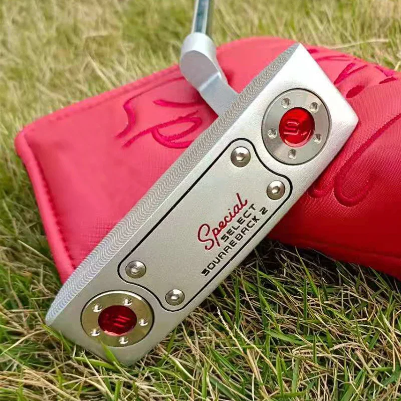 Squareback 2 Series Golf Putter,32/33/34/35 Inches Golf Clubs with Cover with Logo