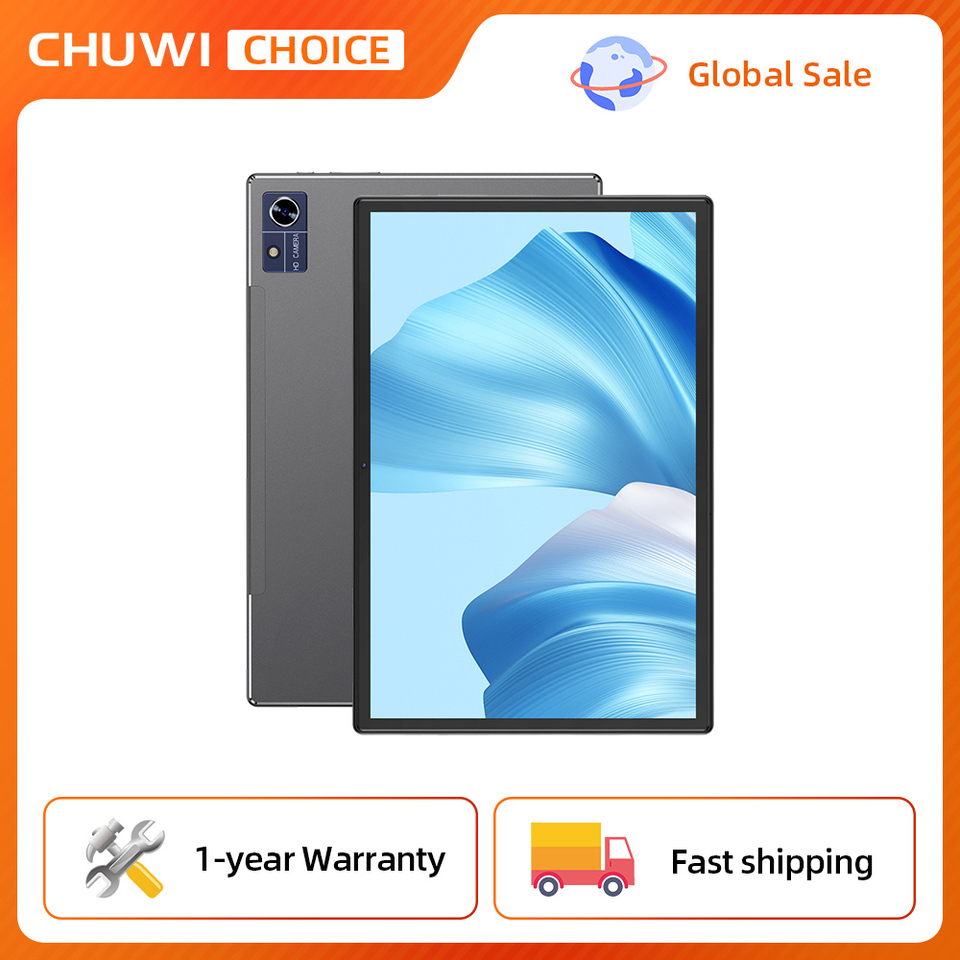  CHUWI Hi10 X Pro 10.1 Inch 8001280 IPS Screen Unisoc T606 4GB RAM 128GB ROM Tablets 2.4G/5G Wifi Android 14 Tablet PC 7000mAh 