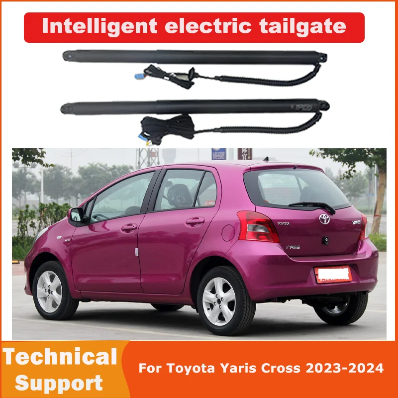 

Электрическая задняя дверь для Toyota Yaris Cross 2023-2024, переоборудованная хвостовая коробка, интеллектуальная электрическая задняя дверь, работающее отверстие
