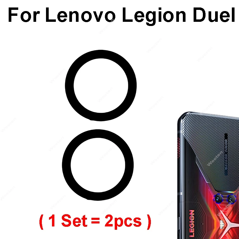 

Rear Camera Glass Lens For Lenovo Legion Duel Legion Pro Main Back Camera Glass Lens Cell Phone Cover Holder Repair Spare Parts