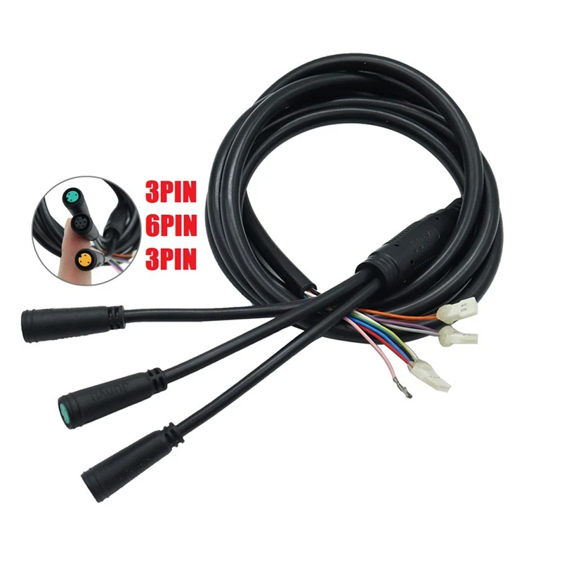 24V 250W Electric Scooter Controller+LCD Display+Brake+Connected Cable Kit Carbon Fiber E-Scooter Bike Cycling Equipment
