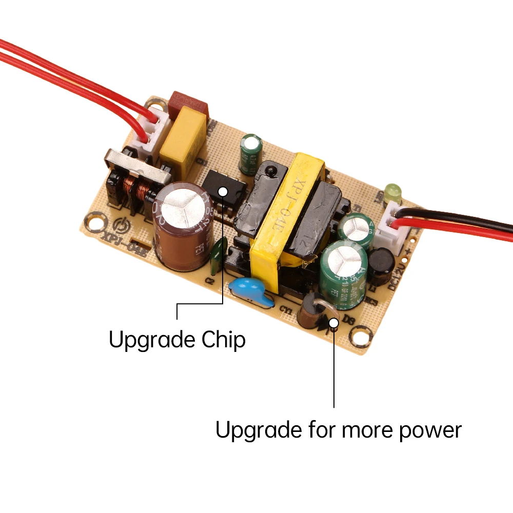 AC100-240V to DC 12V 24V 1A 2A Power Supply Step-down Module Switch AC-DC 24W 50/60Hz Switch Power Supply Board with line