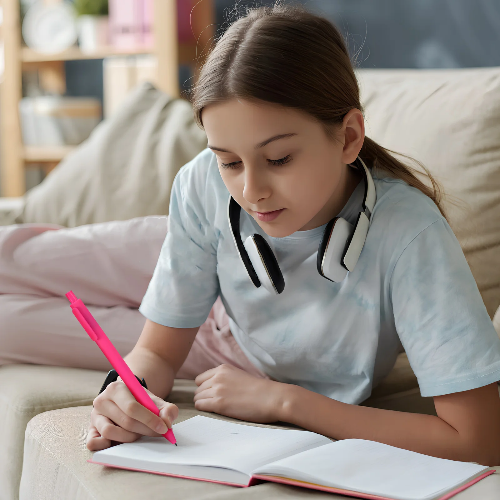 

16Pcs Retractable Gel Pens Smooth Writing Ballpoint Pens Signature Note Taking Office Supplies Writing Tool Office Supplies,