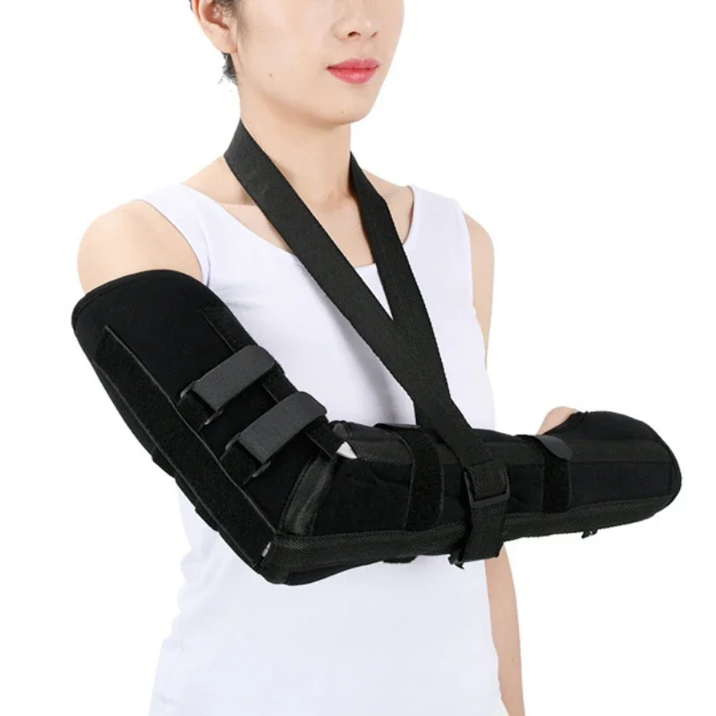 Forearm Fracture Bracket Elbow Joint Fixation Belt Arm Fracture Fixation Splint Sprain Protector Sling Medical Fixation Belt