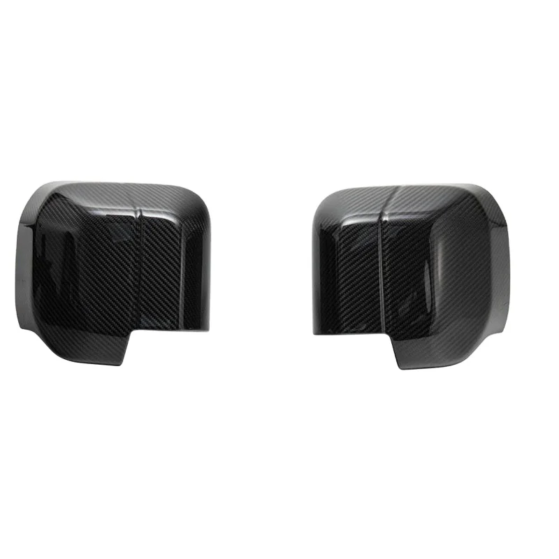 

Langyu 2020+ Автомобильные детали и внешние детали автомобиля, крышка дверного зеркала, сухая крышка зеркала из углеродного волокна для Land Rover Defender, крышка зеркала