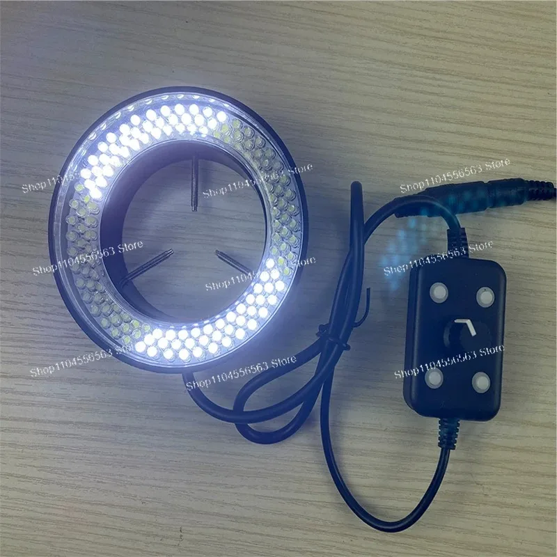 

144 LED Four-Zone Stereo Microscope Ring Light 48mm Adapter