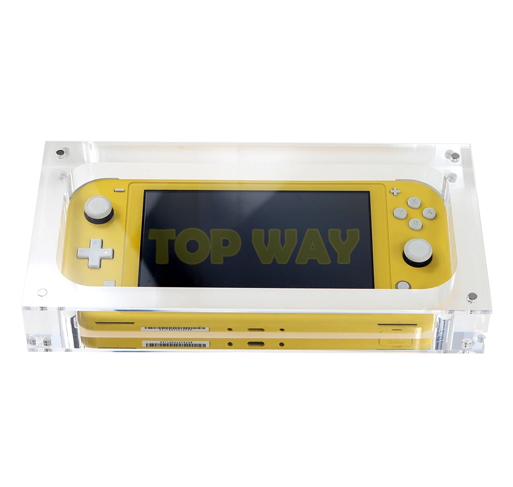 3PCS For Switch Lite Case Highly Transparent Acrylic Game Display Box Repair Accessories