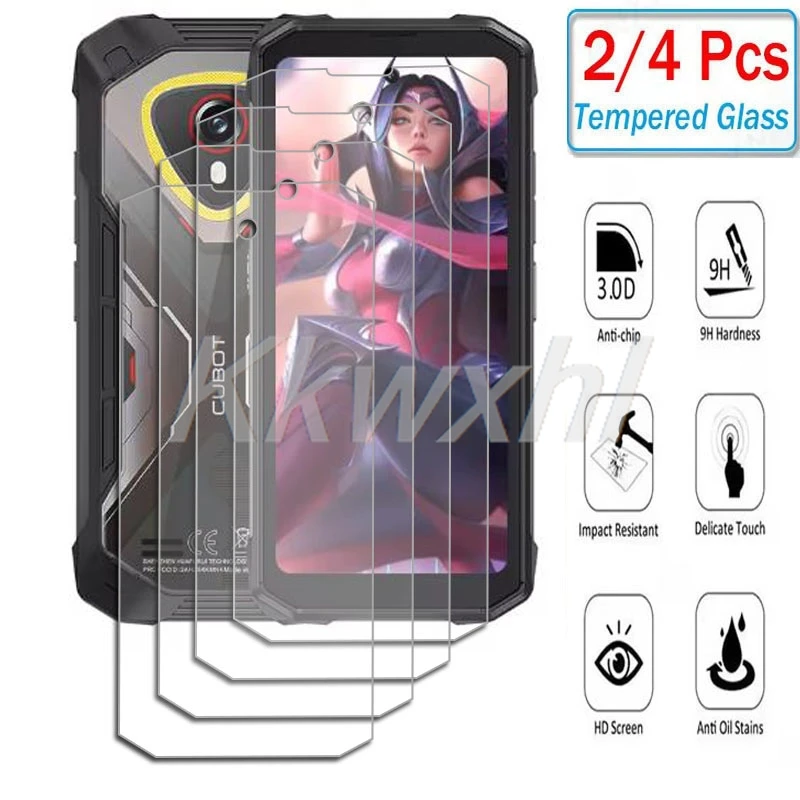 2-4PCS 9H HD Gehärtetes Glas Für Cubot KingKong Mini 4 AUF CubotKingKongMini4 KingKongMini4 Mini4 4,7 "Screen Protector Abdeckung Film