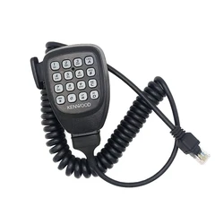 Car Walkie Talkie KMC-32 Speaker Microphone 8 Pin MIC with Digital Keyboards For Kenwood TM271 TM281 TM481 TM471 Vehicle Station