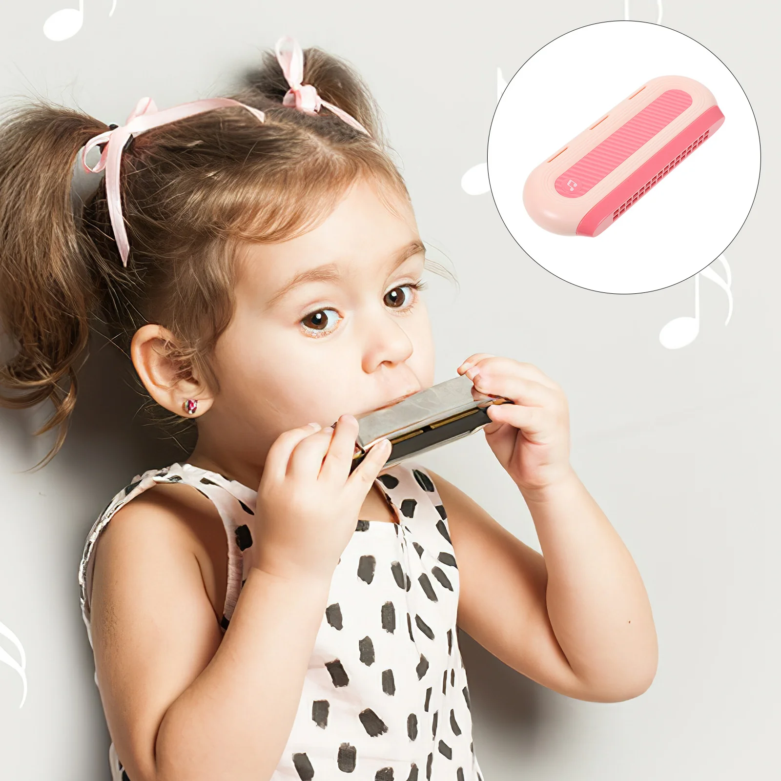 

Vaguelly 16 Hole Harmonica for Kids Beginners Toys for Toddlers Boys Girls Yellow Abs Music Instrument Gift