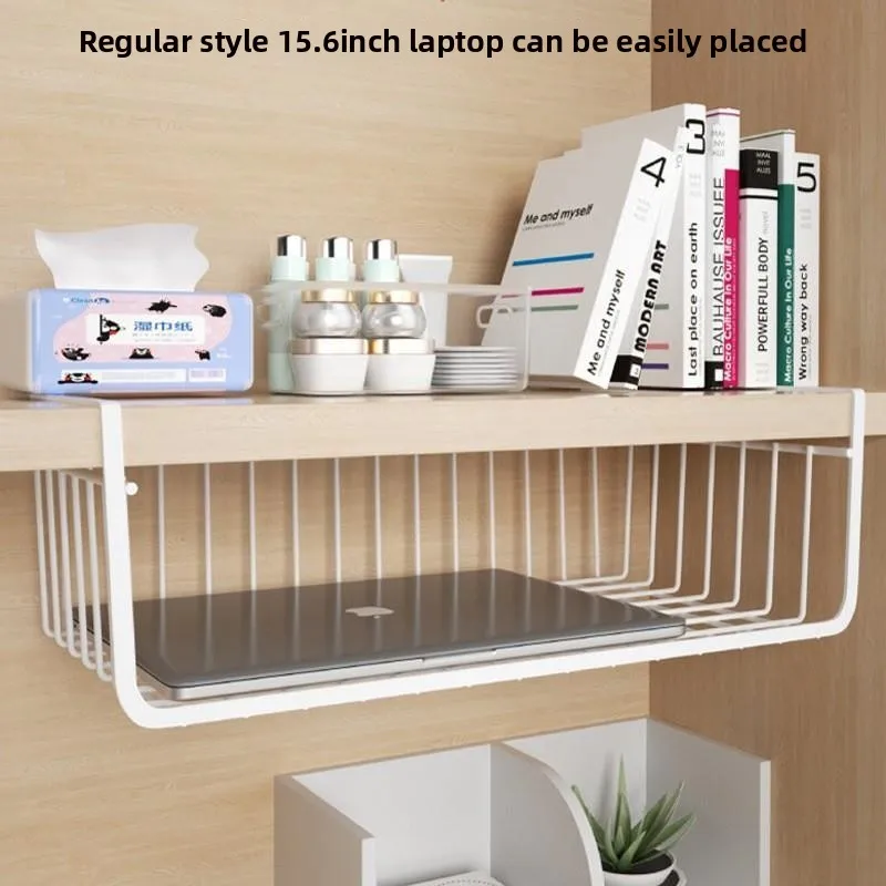 

Подвесная корзина для хранения под столом Dormi elf Sna, органайзер для спальни и гардероба, многоуровневое решение для хранения