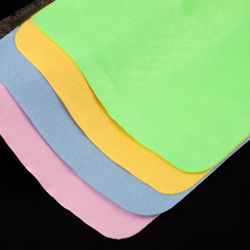 5 Pcs/lots High Quality Glasses Cleaner 13*13cm Microfiber Glasses Cleaning Cloth for Lens Phone Screen Cleaning Wipes