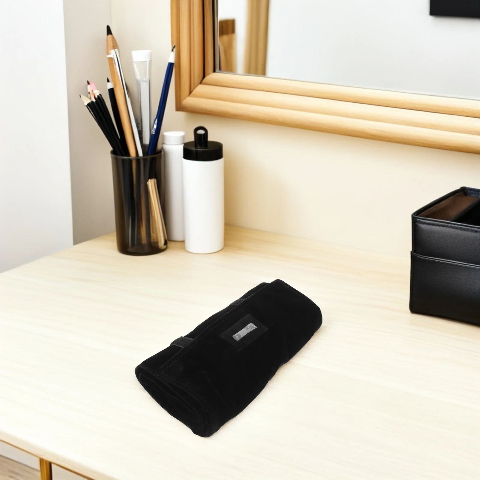 

Рулонный органайзер для ювелирных изделий, дорожная сумка, сумка с несколькими отделениями для ожерелья, колец, сережек, часов, портативный чехол для хранения для поездки