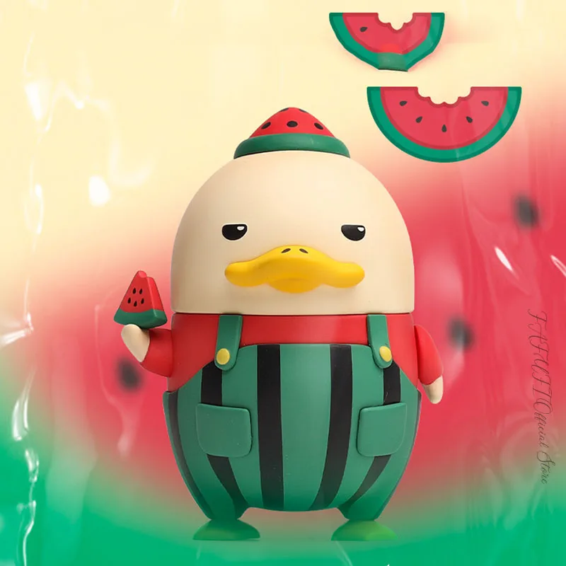 DUCKOO Watermelon YA Toys Duck Hanging Card Anime Action Figure Ornament Home Decor Desktop Dolls Model Girls Gift