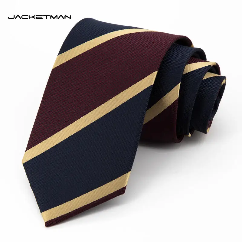 Jacketman Tie Men's Korean Edition Blue Fashion Orange Twill Vintage Professional Formal Dress Business Wide 8cm Style