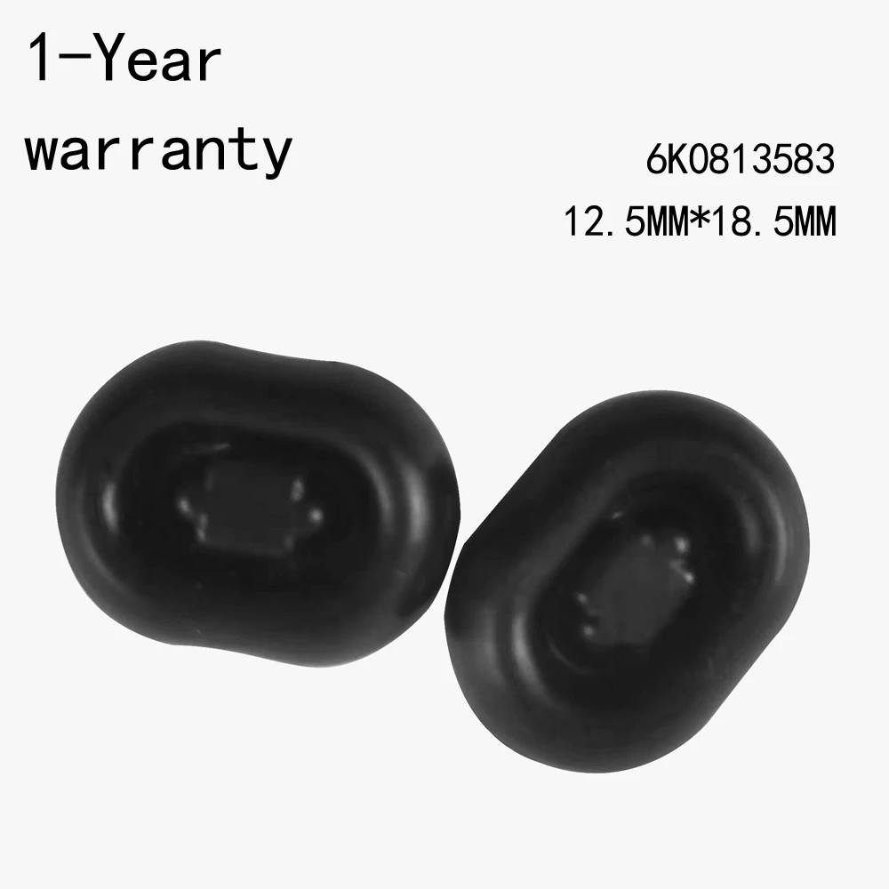 2Pcs Rubber cap For VW Lavuda POLO Lavida Passat Santana CC Sagitar Magotan Audi A1 A3 Skoda Fabia Octavia Rapid 6K0813583