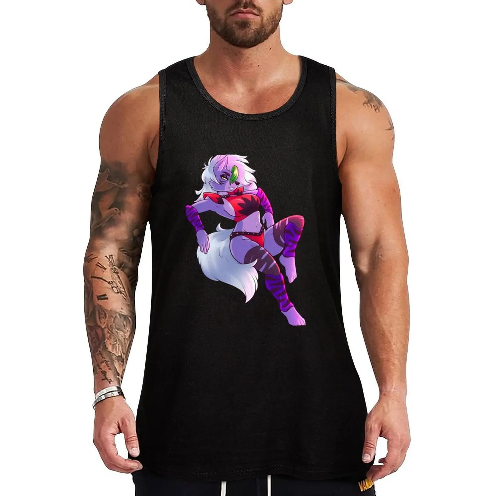 

Roxanne Tank Top Japanese t-shirt sports vest bodybuilding t shirt t shirts