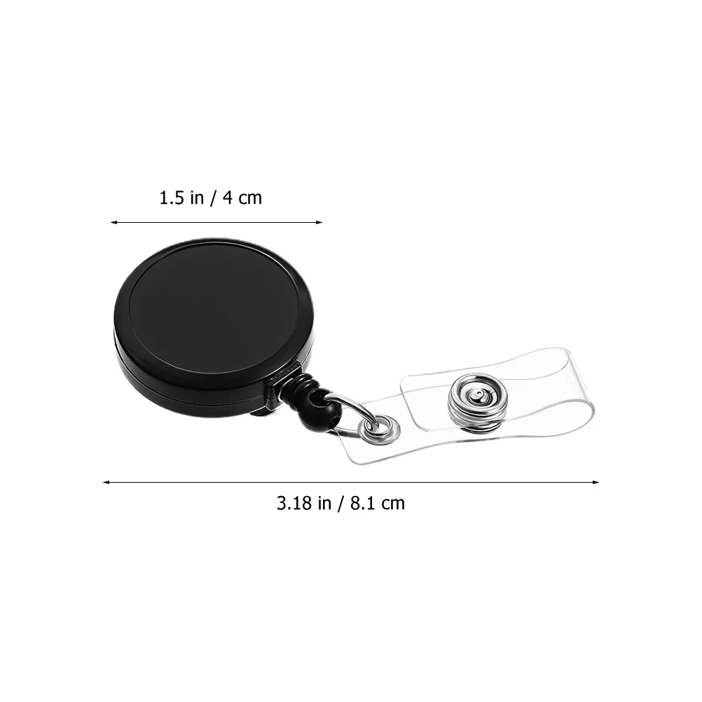 

4 Pcs Photo Key Card Holder Nurse Badge Access Bulk Sublimation Name Holders Retractable Id