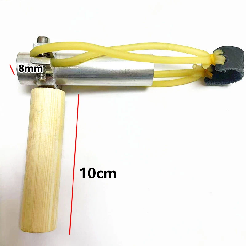 Outdoor Portable EDC Handmade Slingshot Toy Camping Hunting Shooting Tool