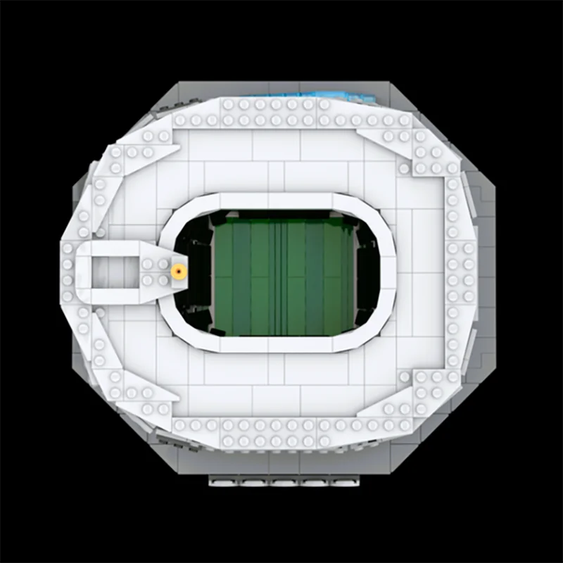 Futebol moc blocos de construção tottenham hotspur estádio tecnologia tijolos modulares modelo presentes brinquedos natal diy conjuntos montagem