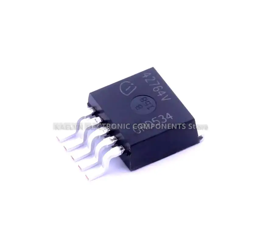 10Pcs/lot TLE4251G TLE4251 TLE42764GV 42764V TLE42764GV50 42764V5 Linear Voltage Regulator IC Positive Fixed 1 Output TO-263-5