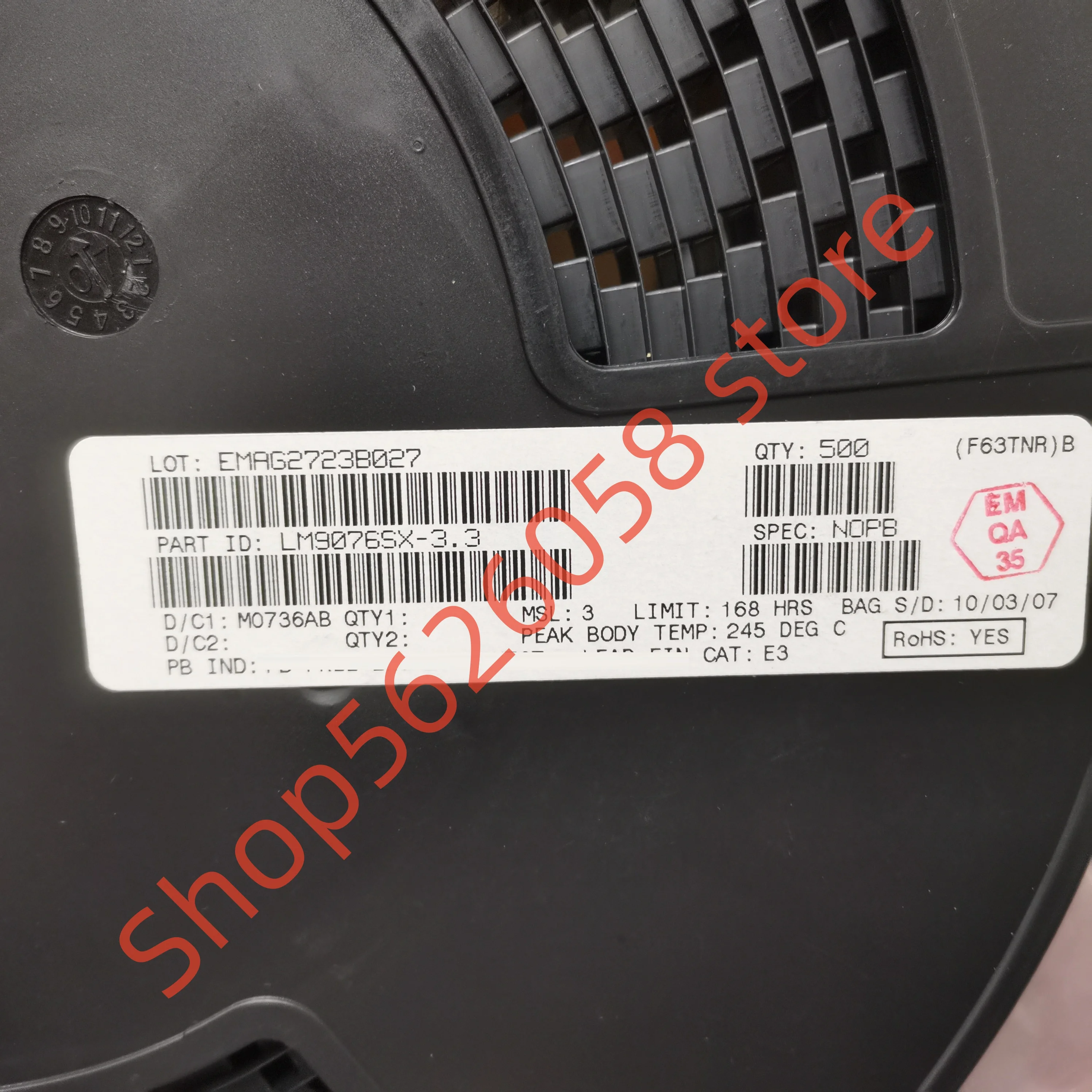 LM9076SX-3.3 TO-263-5 40V 150mA 10 ピース/ロットオリジナルと本物、送料無料