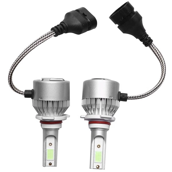 2Pcs Led Headlight Bulbs 9005/HB3 8000K Car Headlight 72W Conversion Kits Autolamps Fog Lights