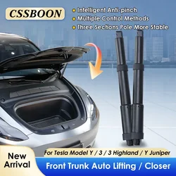 Auto Power Frunk Closer For Tesla Model 3 2016-2026 Modified Car Automatic Frunk Lifting New Model Y Juniper Car Accessorries