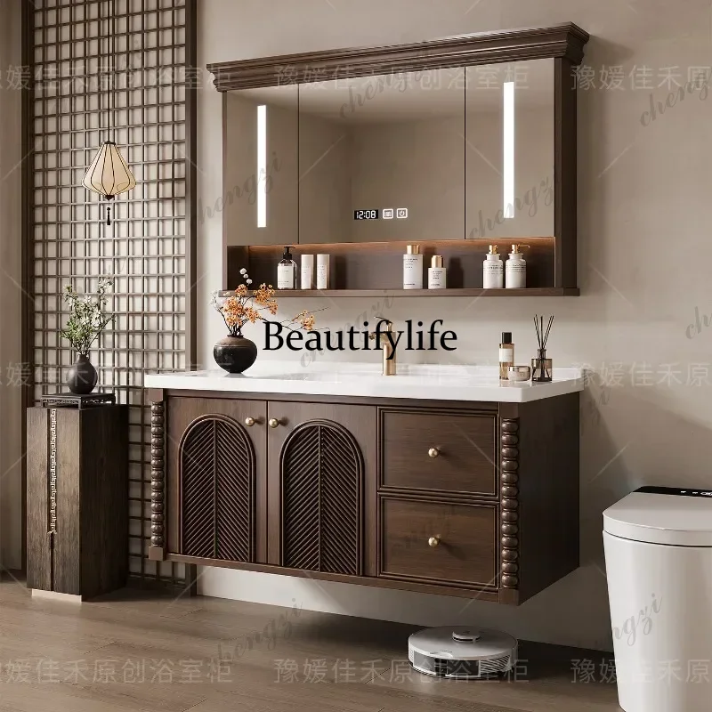 Multilayer Design Bathroom Cabinet European Unique Luxury Display Bathroom Shelves Organizer Vanity Mobiletto Bagno Furniture