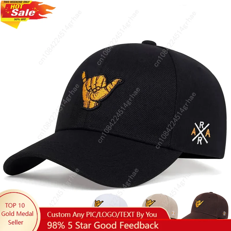 finger baseball cap outdoor sports cotton embroidery baseball cap hip hop streetwear kpop snapback hat casual