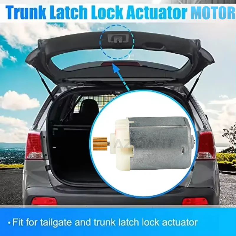

AZGIANT 3K5345 for Audi A4 A5 A6 2005-2015 Rear Trunk Lock Actuator Unit Central Locking System 12V DC Motor Engine