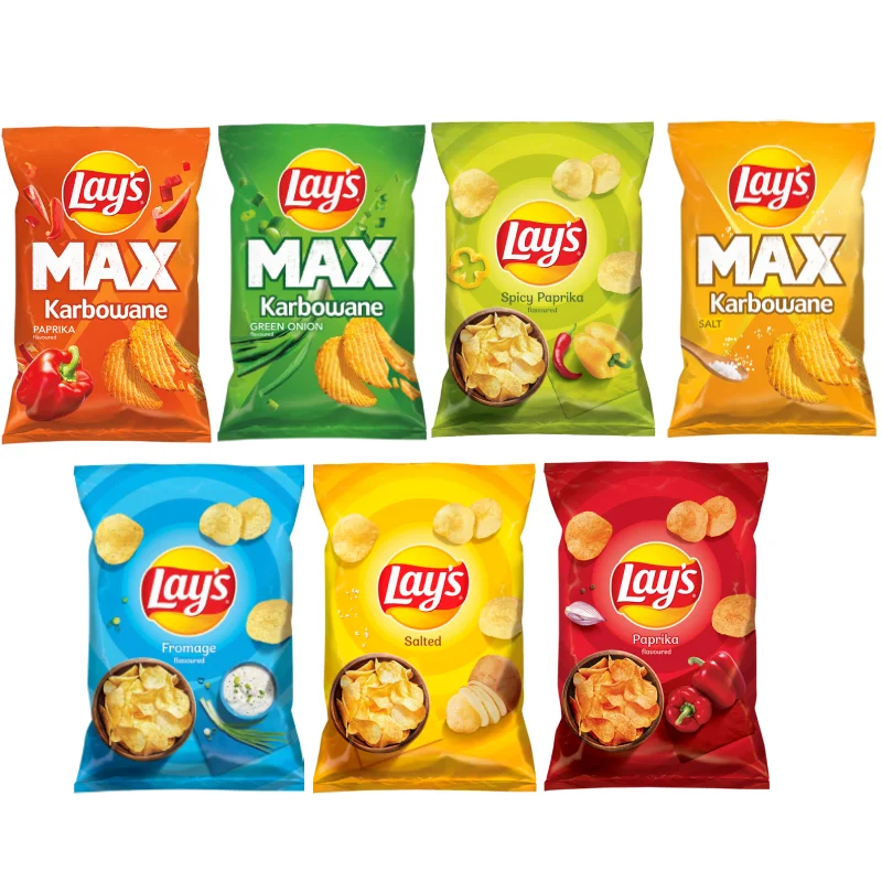 Patatas fritas Lay's Mezcla de Sabores 120 g x 7 piezas