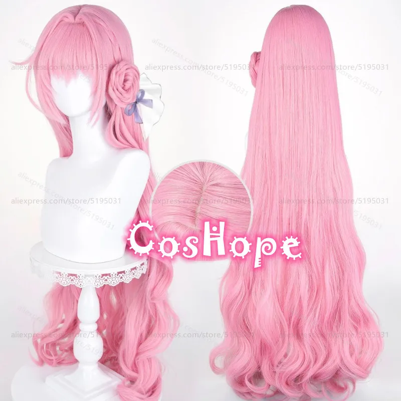 

Dorothy Cosplay Wig with Buns 100cm Long Pink Wig Cosplay Anime Cosplay Wigs Heat Resistant Synthetic Wig for Costume