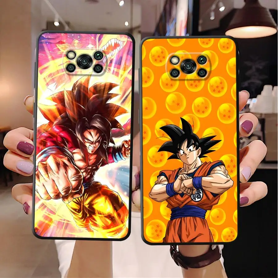 

Dragon Ball Orange Goku Phone Case for Poco X3 NFC X7 C71 F3 F7 C75 C40 C50 X4 Pro M5s M7 M3 M4 Pro X5 C51 C61 Soft Shell