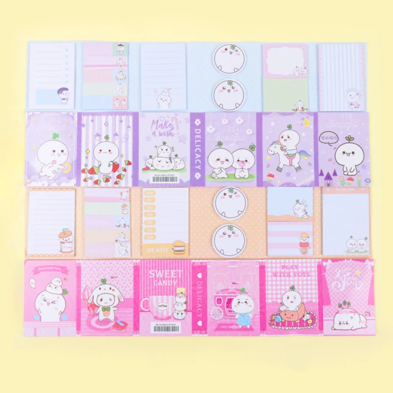Creative Stationery Cute Cartoon Animals 60% Off  Notes Office N Notes Memo Pad  Kawaii Stationery