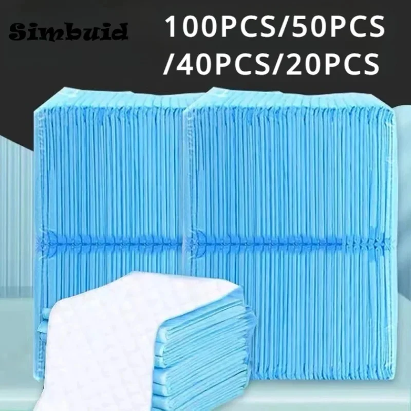 Almohadillas Desechables Super Absorbentes y Gruesas para Orina de Mascotas, de Secado Rápido e Impermeables, para Perros y Gatos, Uso Diario