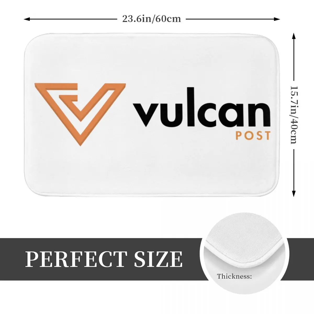 Vulcan Motorcycle Modren Anti-slip Doormat Floor Mat Cushion Carpet Rug for Kitchen Entrance Home Balcony Footpad Mats