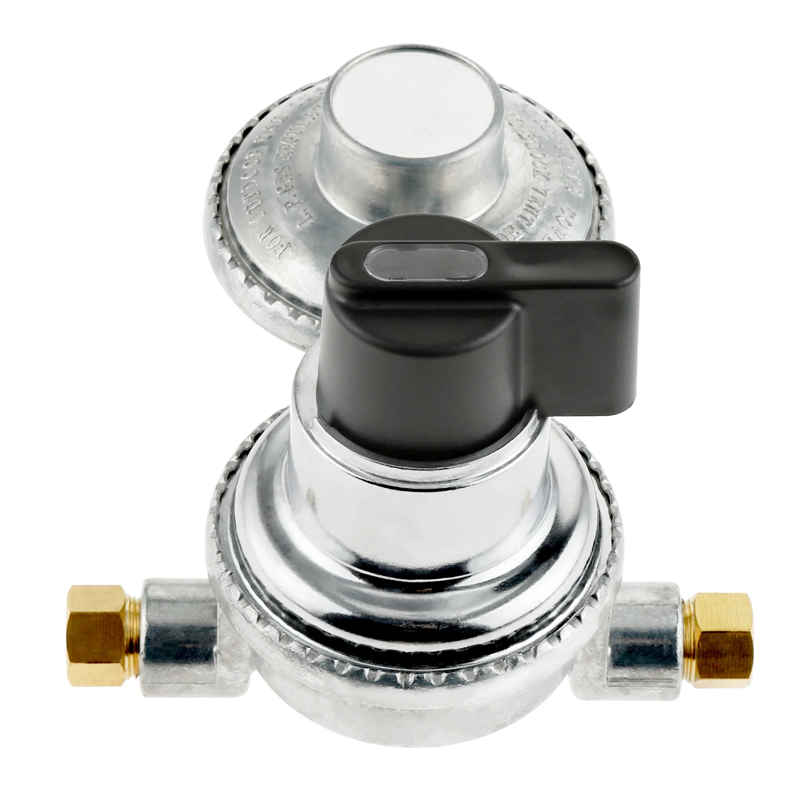 Propane Double-Stage Regulator For RV Camper Propane 2 Tank of the Camper/RV/Vans/Trailers Primary Cylinder Automatic Regulator